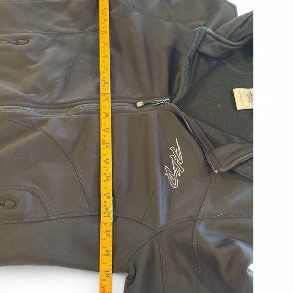 Harley Davidson Women's Softshell Riding Jacket Coat Size Medium Detachable Hood - Picture 4 of 9